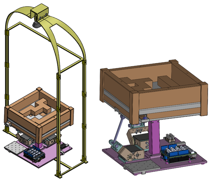 Capture écran SolidWorks avec et sans caméra