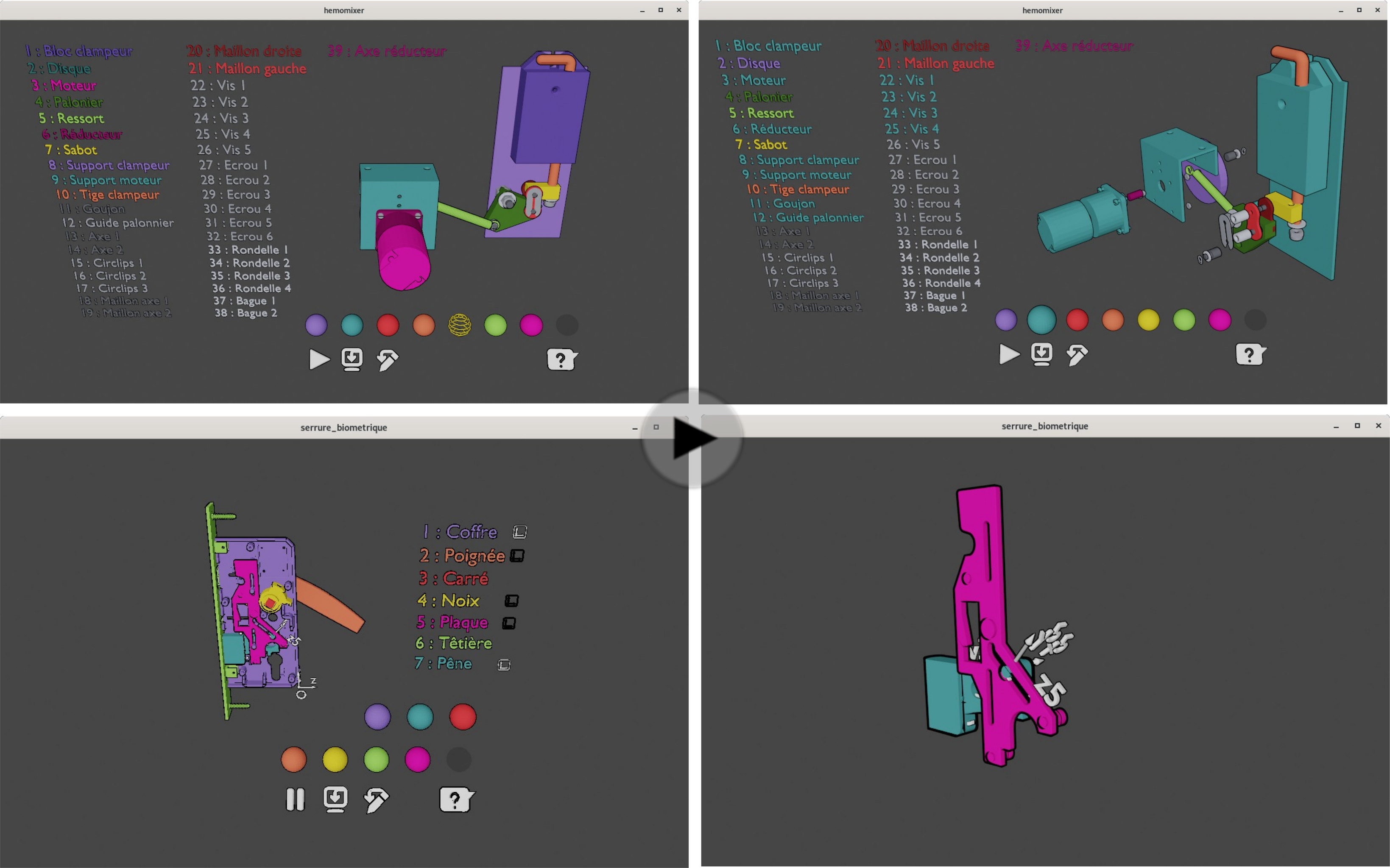 Lecteur 3D cinématique présentation