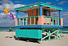 Miami - Lifeguard tower and flags - 0526.jpg