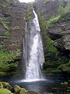 Waterfall near Keldur.JPG